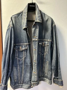 Balenciaga power Of Dreams Denim Jacket - Picture 1 of 6