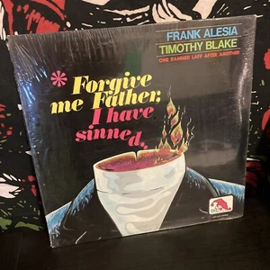 SEALED Frank Alesia Forgive Me Father I Have Sinned Vinyl Record LAFF Comedy - Picture 1 of 2