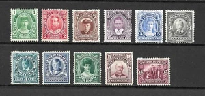 Newfoundland Scott #104-114 Royal Family 1911 Issue F/VF Mint Hinged - Picture 1 of 24