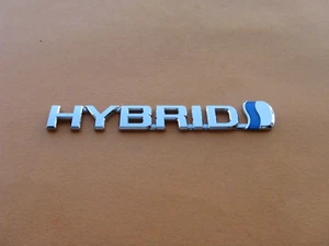 20 21 22 23 TOYOTA VENZA HYBRID LEFT FENDER EMBLEM LOGO BADGE SYMBOL SIGN A43477 - Picture 1 of 4