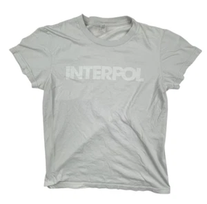 American Apparel Interpol T-Shirt Classic Girl Youth Size XL Combed Cotton Tee - Picture 1 of 7