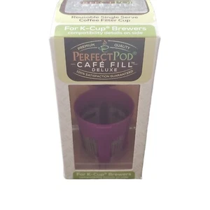 Perfect Pod Cafe-Fill Deluxe Reusable K-Cup for Keurig and Single Serve Makers - Picture 1 of 5