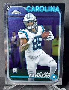 Ja'Tavion Sanders 2024 Topps Chrome RC #223 Panthers - Picture 1 of 2