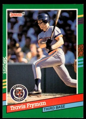 1991 Donruss #768 Travis Fryman Detroit Tigers - Image 1 of 2