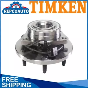 4WD Timken Front Wheel Bearing & Hub For 2001-06 Chevy Silverado GMC Sierra 3500 - Foto 1 di 8