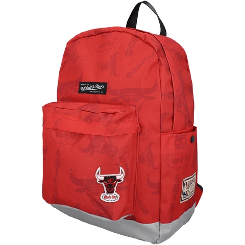Mitchell & Ness Chicago Bulls Hardwood Classics Team Logo Backpack Cover