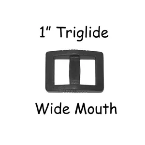 1" Slide Adjusters / Tri Glides / Tri Bars for Adjustable Straps - Pick Qty - Picture 1 of 2