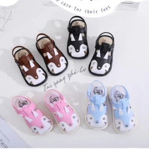 Kids Girls Closed Toe Summer Deach Sandals Lightweight Toddler Boys Garden Shoes - Picture 1 of 14