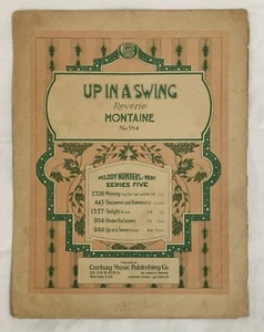 Up In A Swing Reverie 1902 Sheet Music by R.A. Montaine - Picture 1 of 2