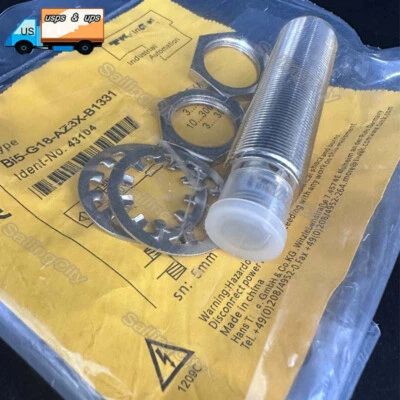For Turck BI5-G18-AZ3X-B1331 BI5G18AZ3XB1331 Proximity Sensor Switch 5MM 300mA - Image 1 of 4