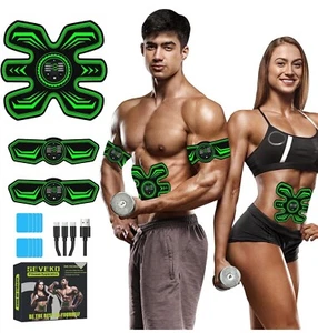 ABS Trainer EMS Estimulador Muscular ABS Estimulador para Hombres Mujeres Repuesto - Imagen 1 de 7