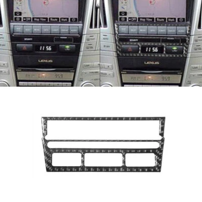 Borde de control de navegación de fibra de carbono para LEXUS RX330 2004-2006 RX350 2006-2009 Foto 1 de 4