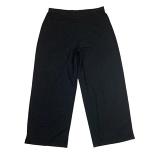 Neu mit Etikett J. Jill Stretchhose weites Bein schwarz - Bild 1 von 10