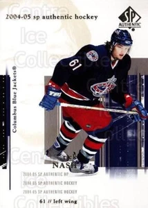 2004-05 SP Authentic #26 Rick Nash - Picture 1 of 1