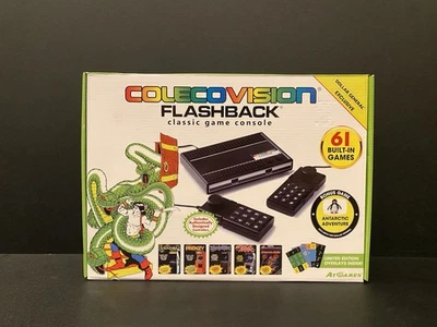 Consola de juegos clásica AtGames ColecoVision Flashback 61 juegos completa no funciona Foto 1 de 4