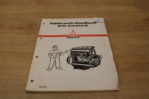 KHD Deutz B/FL 912 913 / W Fehlersuch- Handbuch   xb11015 - Picture 1 of 3