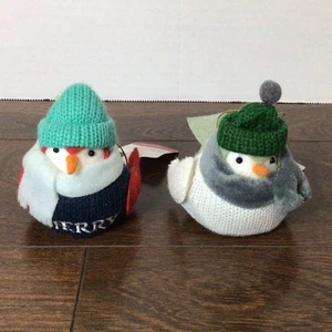 Wondershop Target 2020 Featherly Friends Christmas Bird Ornaments Lot Of 2 - Picture 1 of 5