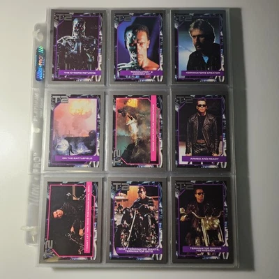 Terminator 2: Judgement Day, Base Set 1-140+10 Merch Card+1 Promo, 1991 Impel - Image 1 of 4