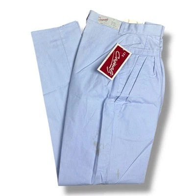 Pantalones informales Lee de colección para jóvenes 5 tiro alto plisados cónicos mamá nuevos con etiquetas periwinkle Foto 1 de 4