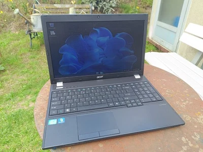 laptop ACER TravelMate 5760 4GB RAM 160GB HDD Intel Core i3 2330M 2.20GHz - Image 1 of 4