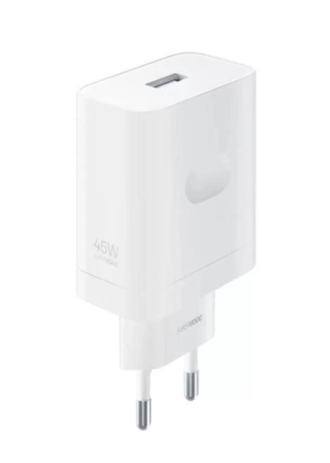 REALME VCB4JAEH SUPERVOOC POWER ADAPTER CARICABATTERIE DA RETE 45 W USB-C BIANCO