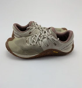 Womens Merrell Trail Glove 7 Barefoot Beige Vibram Hiking Shoes J067710 Size 9 - Picture 1 of 7