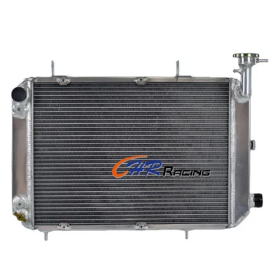 Radiador de alumínio #857 para 1985-1989 Isuzu I-Mark/Chevy Spectrum/Geo Spectrum AT - Imagem 1 de 4