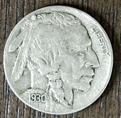 1930-S 5C Buffalo Nickel XF - 25522 Foto 1 de 2