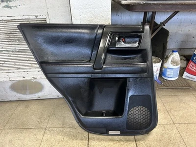 2021 TOYOTA 4 RUNNER Driver Left Side Rear Interior Trim Panel Black OEM - Image 1 of 4