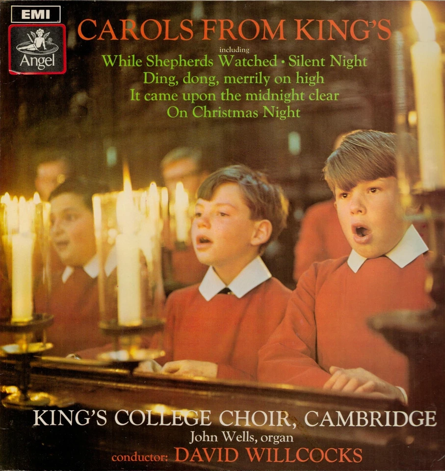 CHRISTMAS-Carols From King's-Willcocks/King's College Choir-British EMI Angel LP - Image 1 of 1