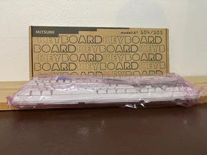 Mitsumi Electronics Keyboard PS/2 XT 104/105 KFKEA4XT Wired New Opened Box White - Picture 1 of 5