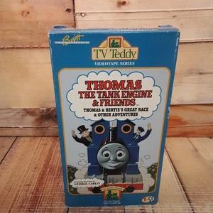 Thomas The Tank Engine Friends VHS Used George Carlin TV Teddy - Picture 1 of 5