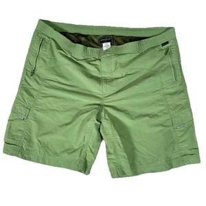 Bañador Eddie Bauer para hombre XXL forrado de malla 2XL verde nailon bolsillos secado rápido - Imagen 1 de 9