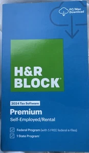 H&R Block Tax Software Premium 2024 ( get the PC/MAC details now) - Picture 1 of 2