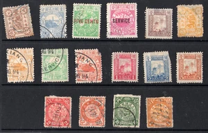 CHINA  EARLY COLLECTION, DRAGONS, TREATY PORTS ETC AS SCANS - Picture 1 of 2