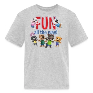 Talking Tom & Friends Fun All The Way Kids' T-Shirt - Picture 1 of 19