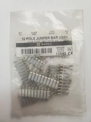 SQUARE D 9080 MH705 JUMPER BAR ASSEMBLY (10 poles per bar) - Image 1 of 2