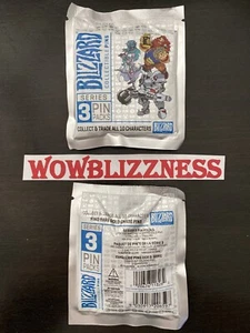 (1) Blizzard Blizzcon 2016 Series 3 Collectible Blind Pin Pack SEALED - Warcraft - Picture 1 of 3