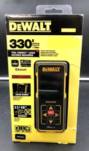 DEWALT 330' Range TOOL CONNECT RED LASER DISTANCE MEASURER DW0330SN *NEW SEALED* - Picture 1 of 7
