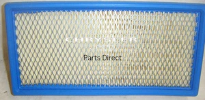 GENUINE CHRYSLER VOYAGER 2.5 TD 96-00 AIR FILTER ELEMENT 04861041 - Picture 1 of 1