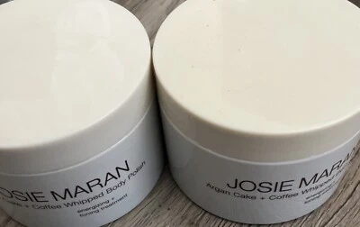 2 Josie Maran Argan Cake Coffee Whipped Polish 10oz Lavender Citrus & Unscented - Image 1 of 4