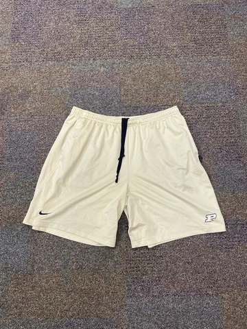 Nike Purdue University Boilermakers Men’s Size 3XL Gold Dri-Fit Athletic Shorts Cover