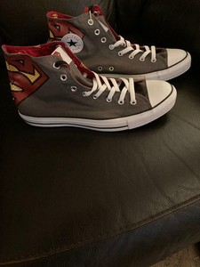 superman converse low tops