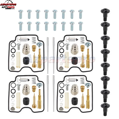 4 Set Carburetor Rebuild Repair Kit For 2004 2005 2006 Suzuki GSX600F Katana 600 - Image 1 of 4