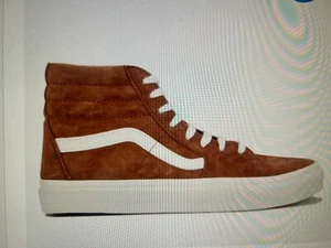 NEW BROWN VANS OLD SKOOL SK8-HI TRAINERS/SNEAKERS SIZE 6 MEN/LADIES EUR 39 £65 - Imagen 1 de 9
