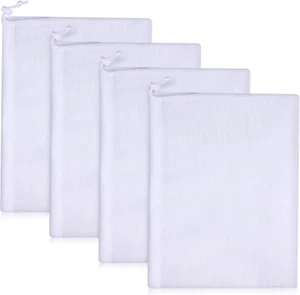 Fine Mesh Bag Filter Bags with Pull and Lock Cord for Pool Leaf Cleaning - Picture 1 of 12