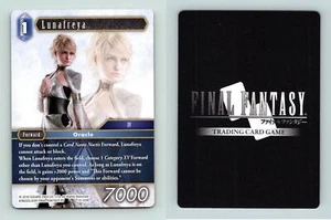 Lunafreya #15-125R Final Fantasy Opus XV Crystal Dominion Rare TCG Card - Picture 1 of 1