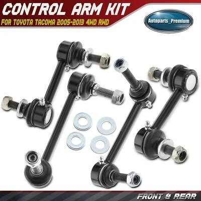 Звенья торца переднего и заднего стабилизатора для Toyota Tacoma 2005-2013 4WD RWD 4 шт. - Изображение 1 из 4