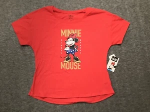 Disney T Shirt Minnie Mouse St Jacks Sassy Size Large Women’s Red Short Sleeve - Picture 1 of 7