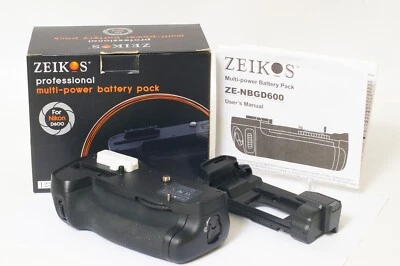 C04044~ For NIKON D600 - ZEIKOS PRO Muilti-Power Battery Pack - Image 1 of 4
